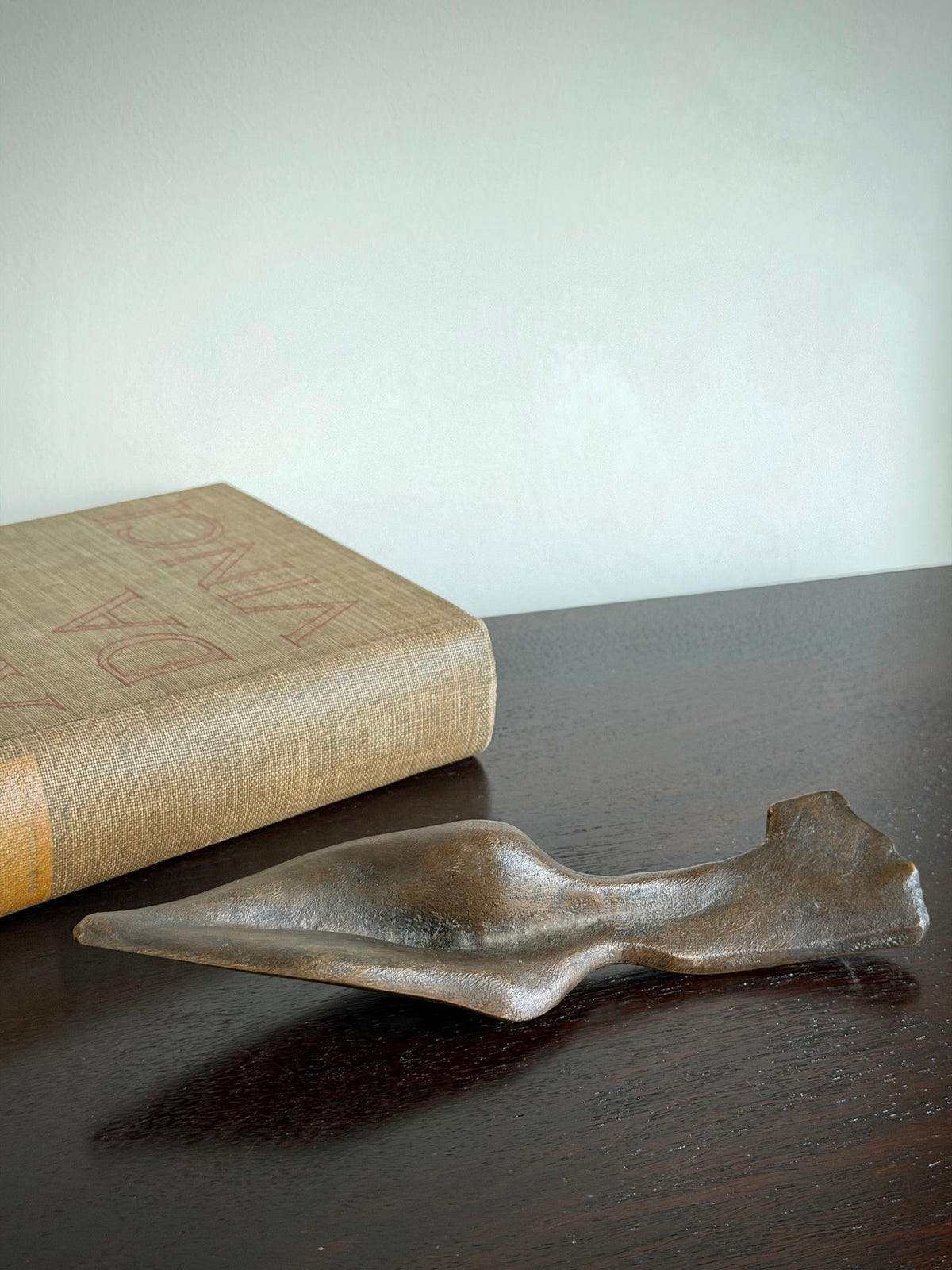 French Abstract Bronze Sculpture, 1970s