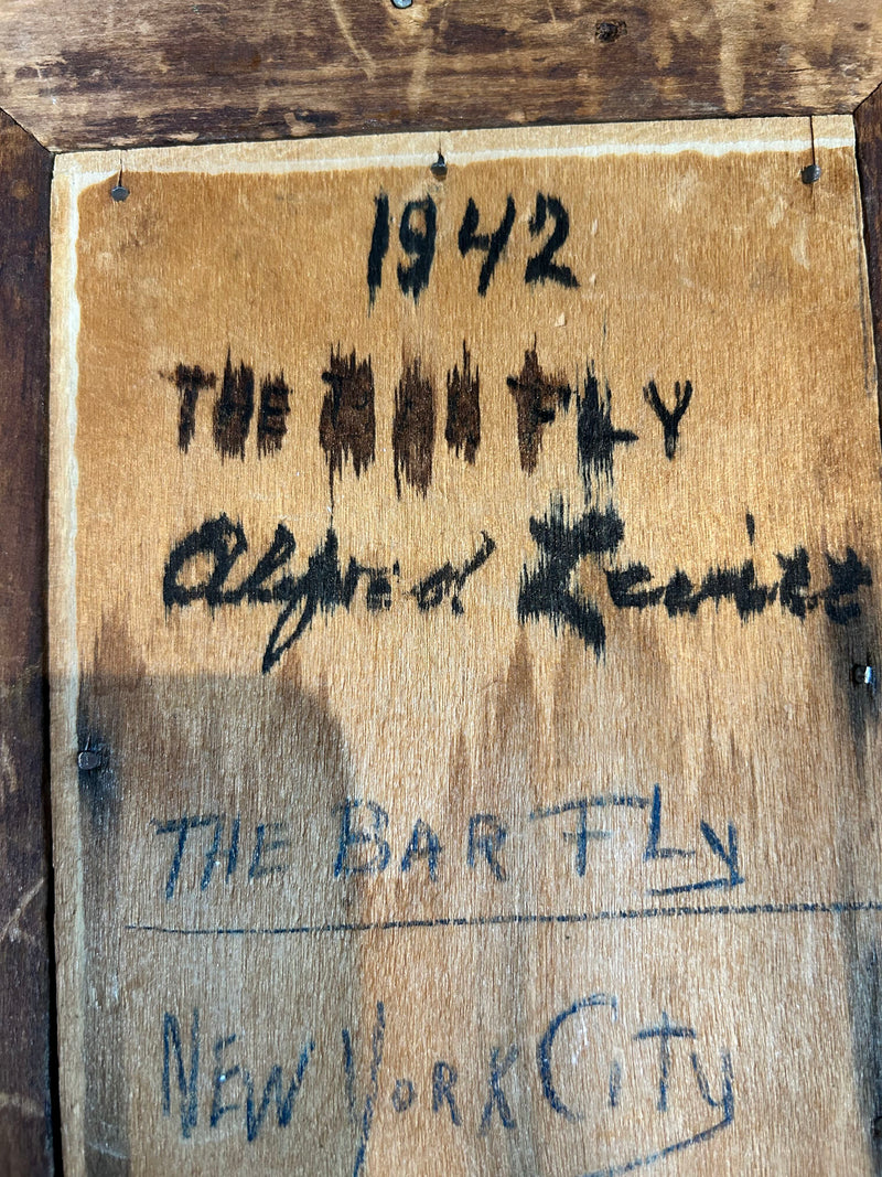 "The Bar Fly" by Alfred Levitt, 1942