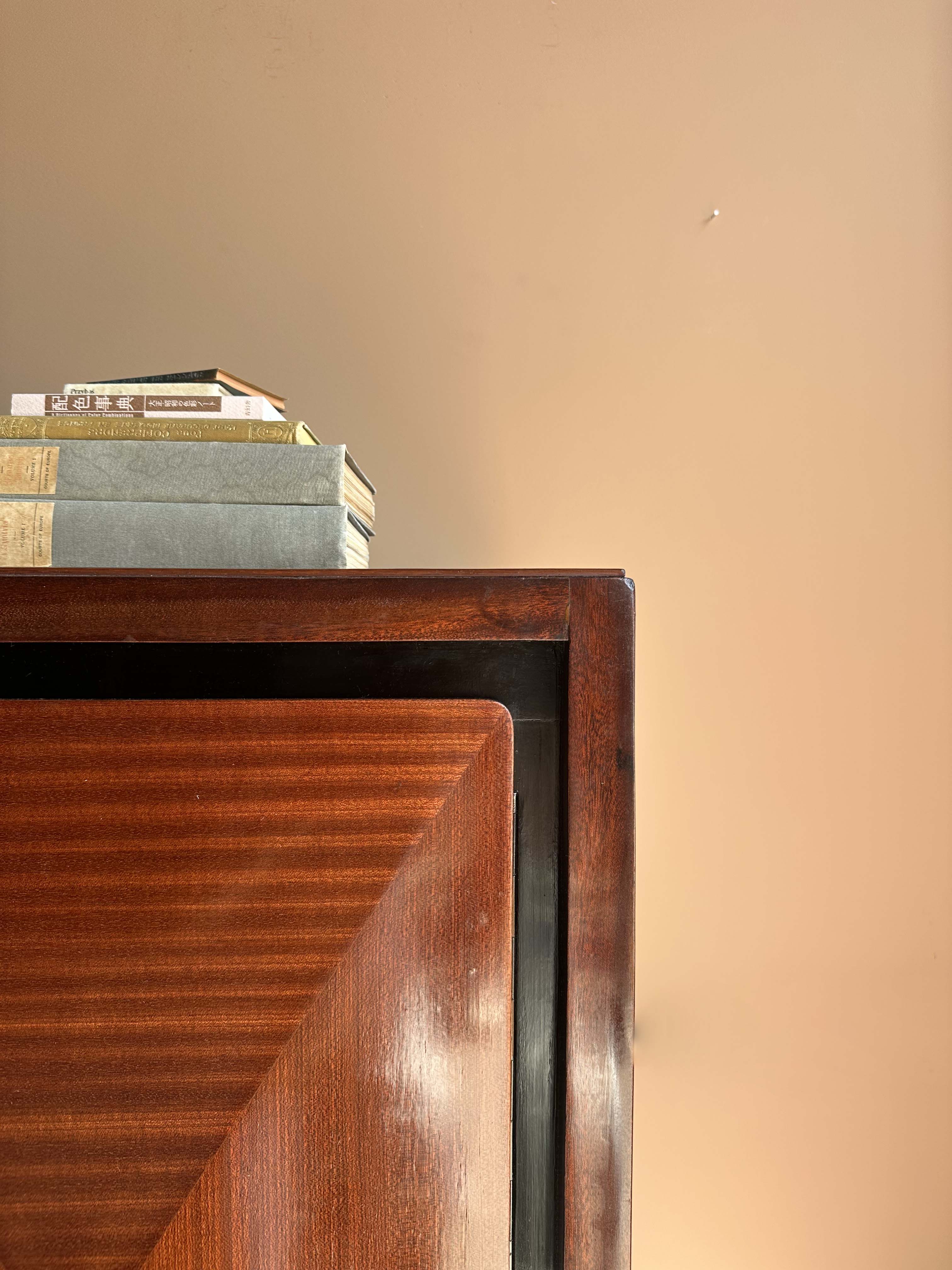 Italian Mid-century Mahogany Credenza