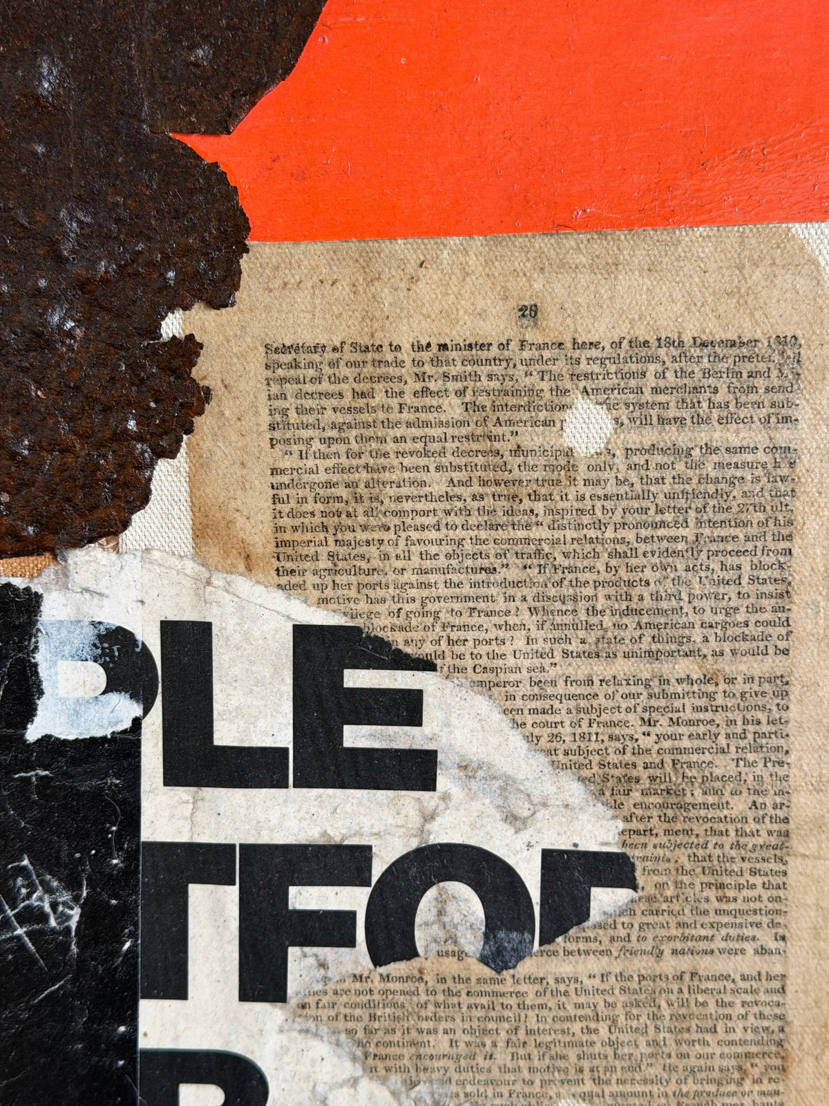 Mixed Media Collage Art