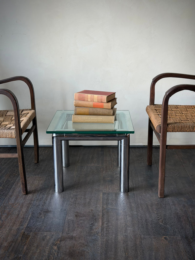 Brutalist Bauhaus Erich Dieckmann Rope Armchair, 2 Available