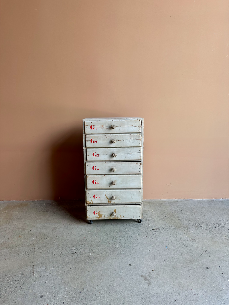 Early 20th Century Filing Cabinet