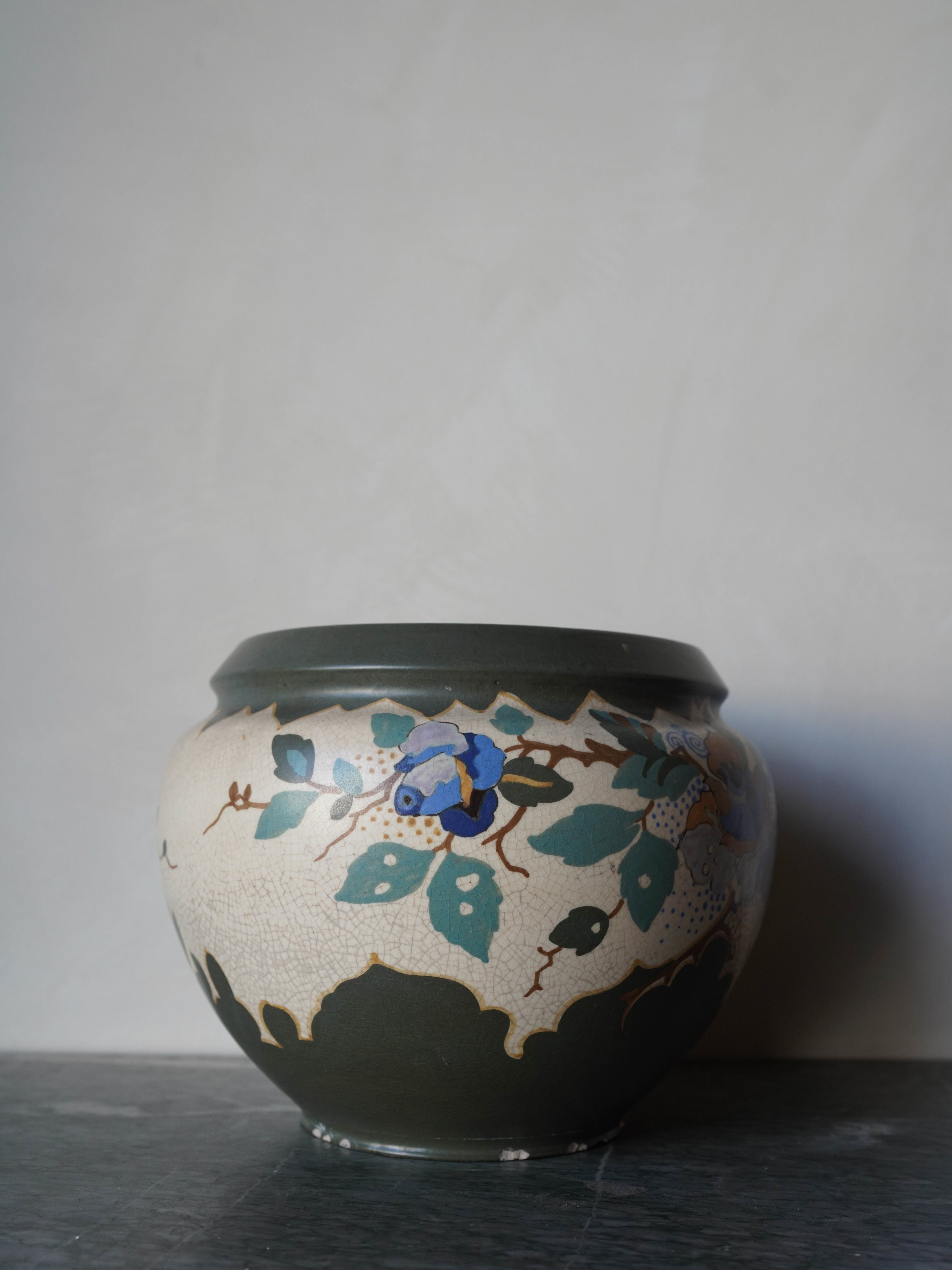 German Art Deco Planter, c 1920s