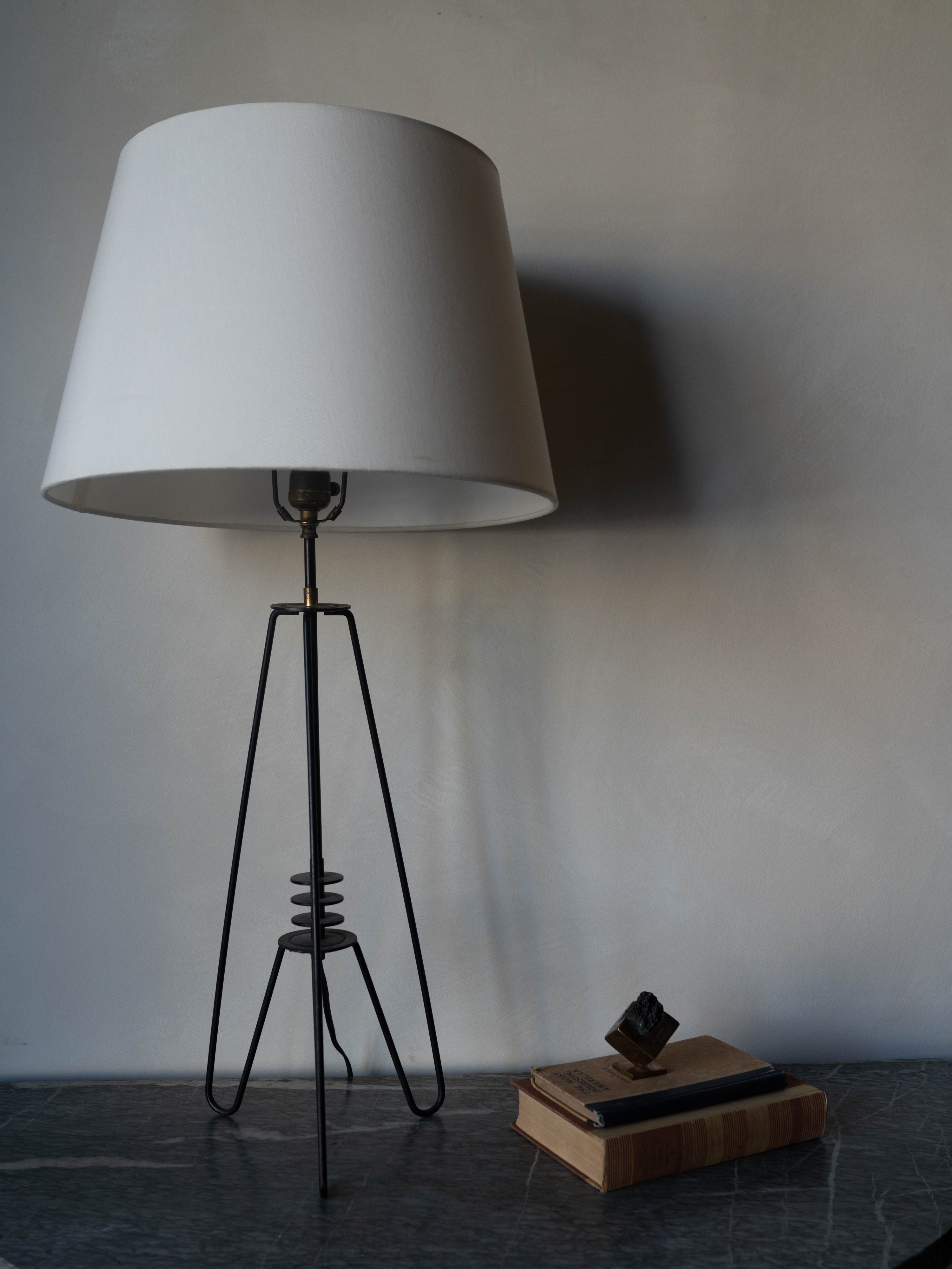 Midcentury Wire Lamp