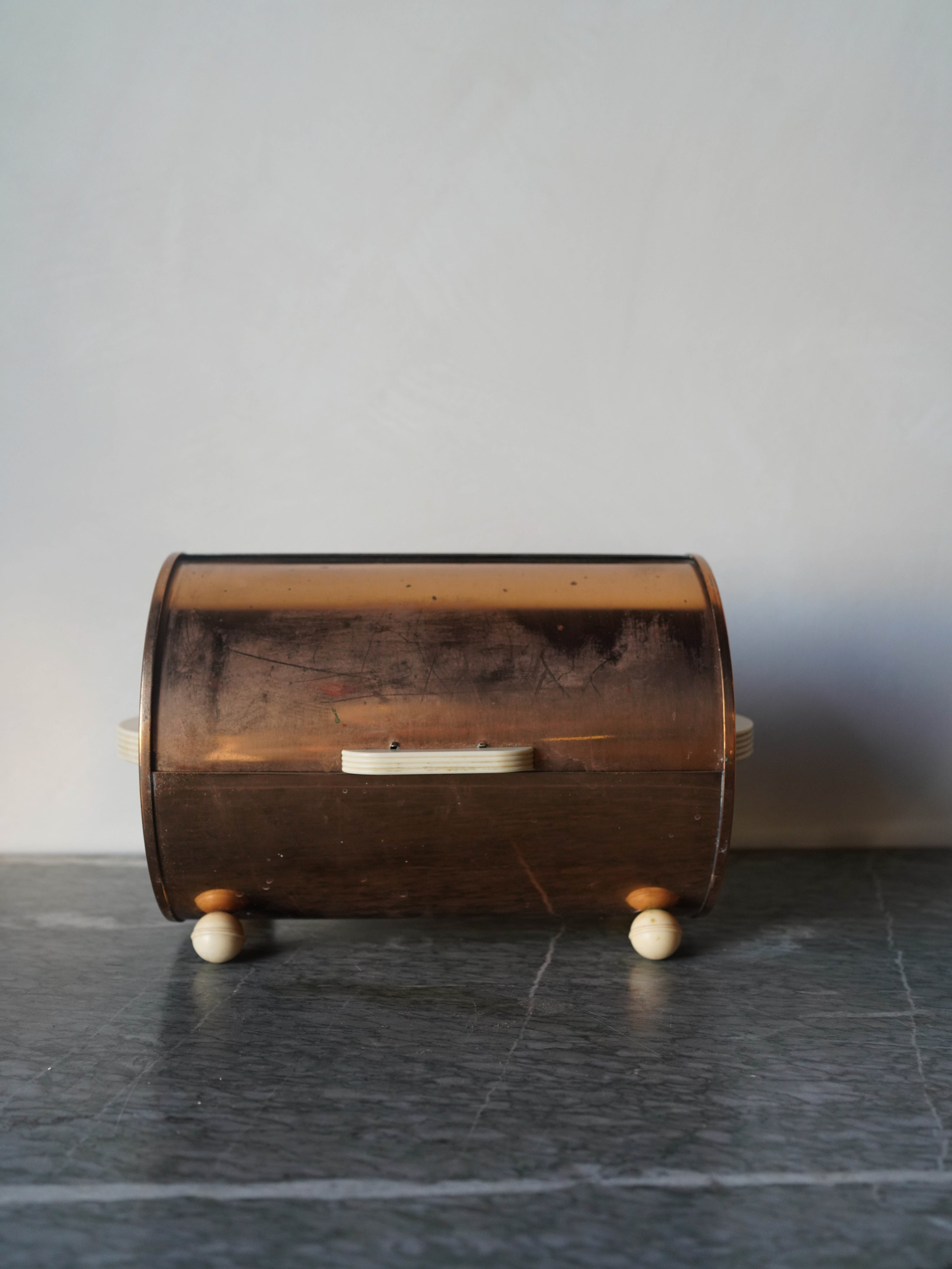 Copper Art Deco Storage Box