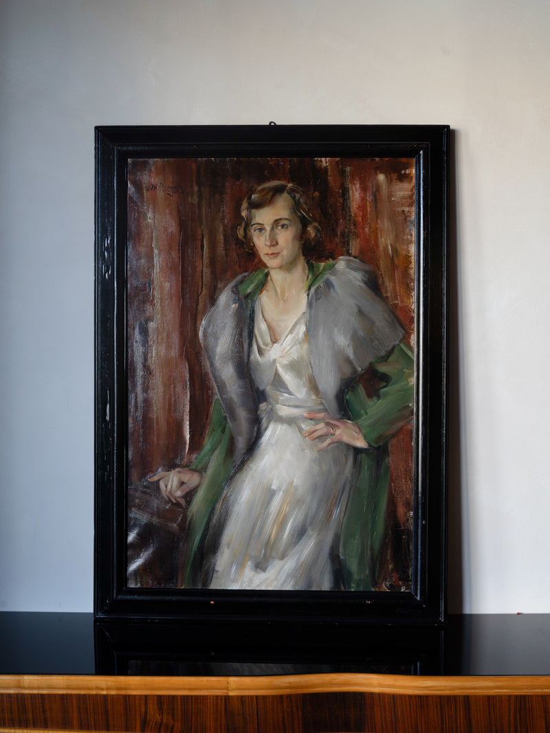Italian Oil Portrait, c. 1930