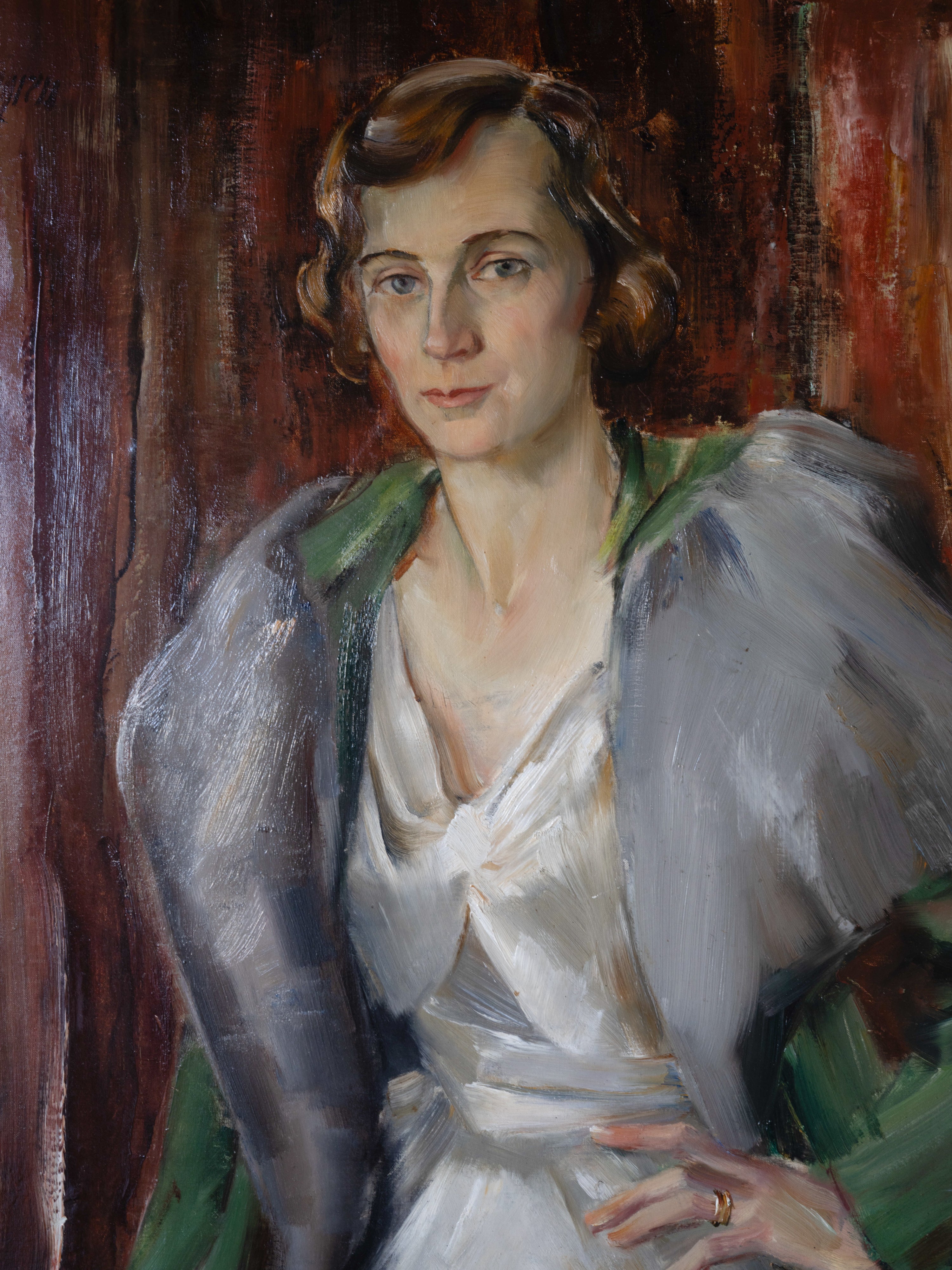 Italian Oil Portrait, c. 1930