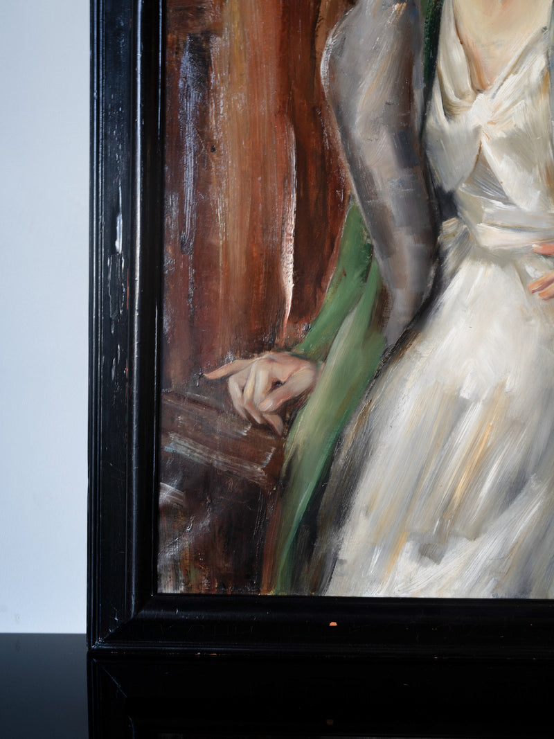 Italian Oil Portrait, c. 1930