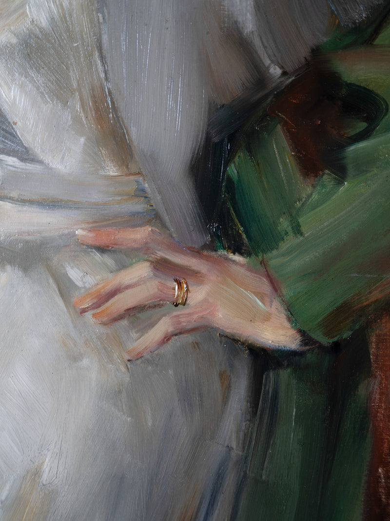 Italian Oil Portrait, c. 1930