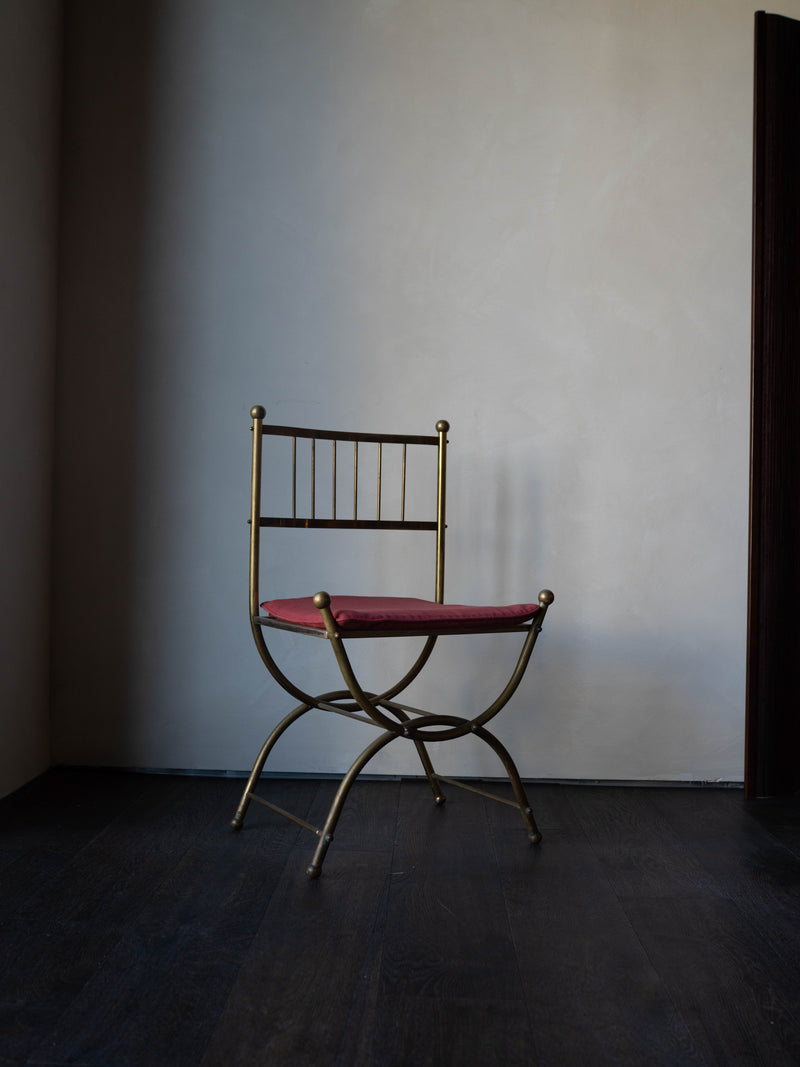 Vintage Brass Chair