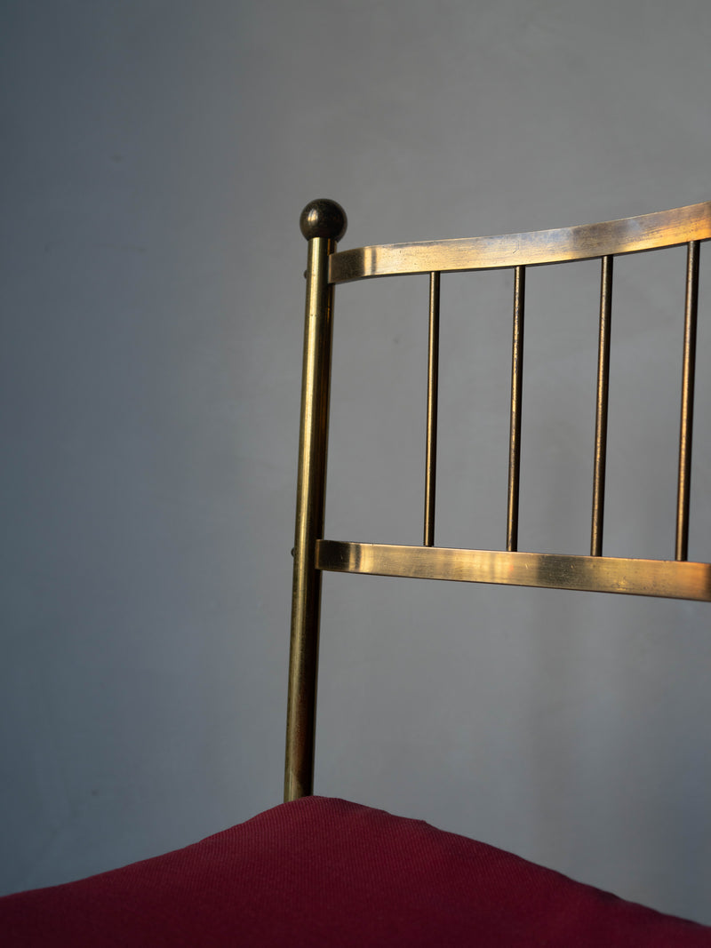 Vintage Brass Chair