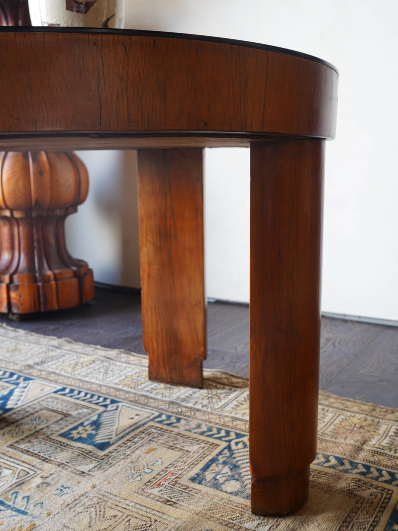 Italian Midcentury Walnut Side Table