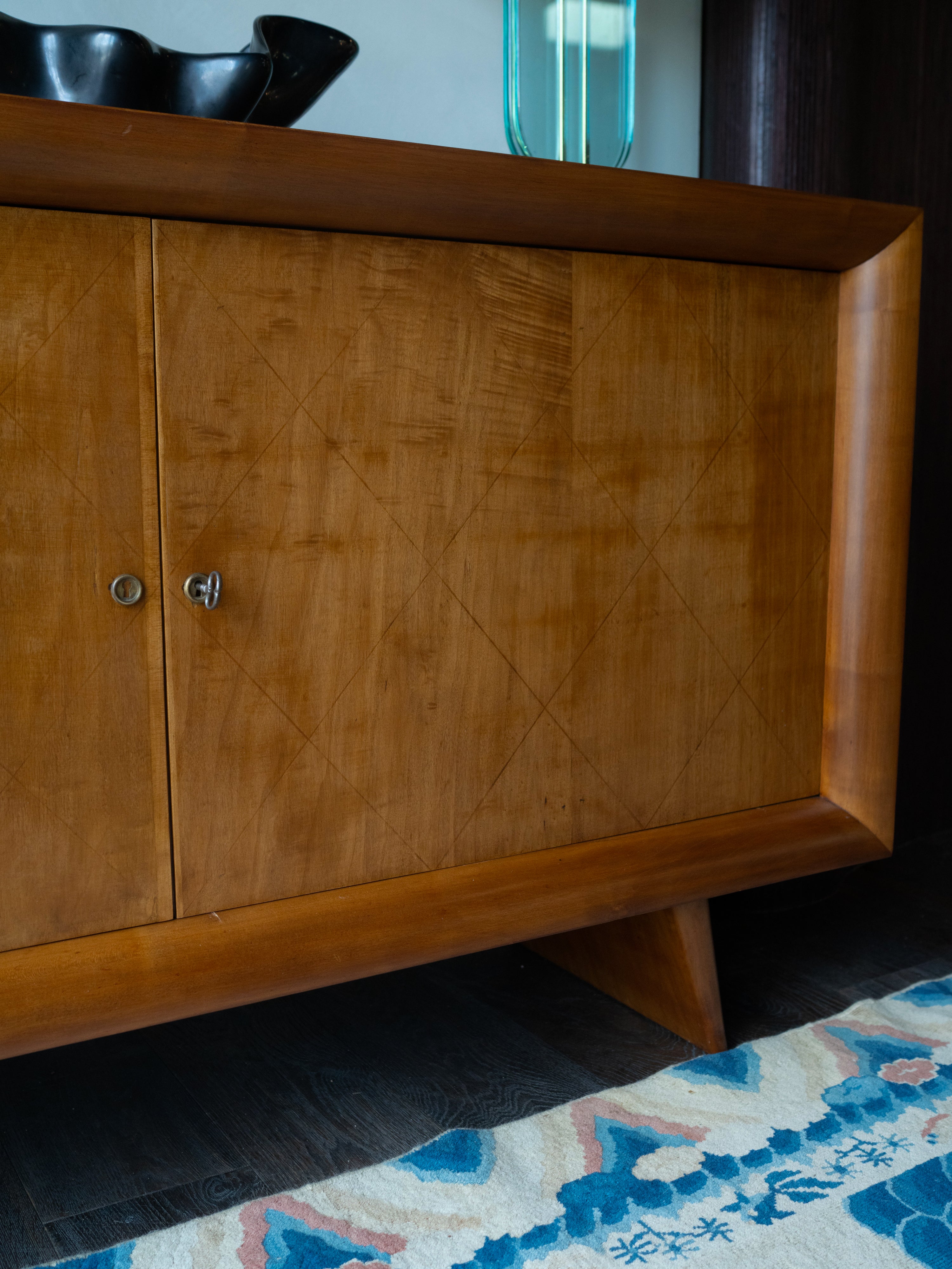 Art Deco Sideboard by Suzanne Guiguichon, c. 1920