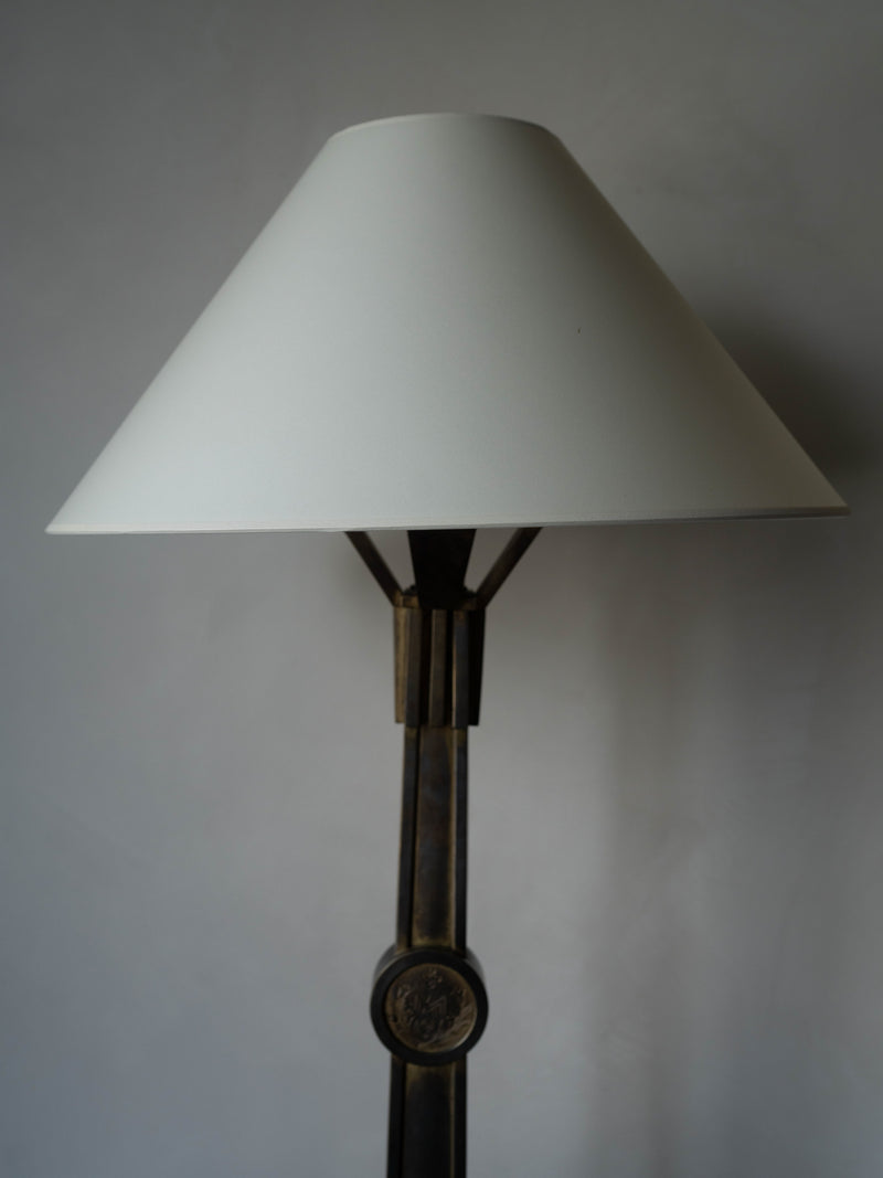 Pair of Vintage Bronze Table Lamps