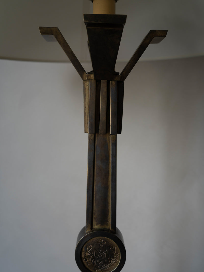 Pair of Vintage Bronze Table Lamps
