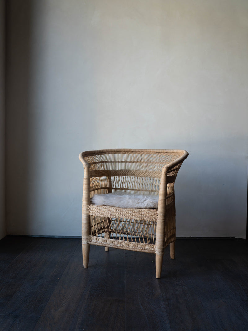Malani Chair with Sheepskin Cushion