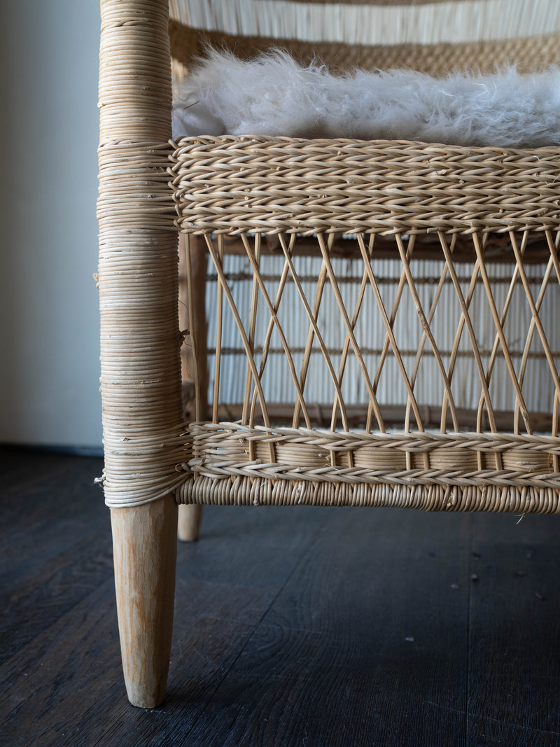 Malani Chair with Sheepskin Cushion