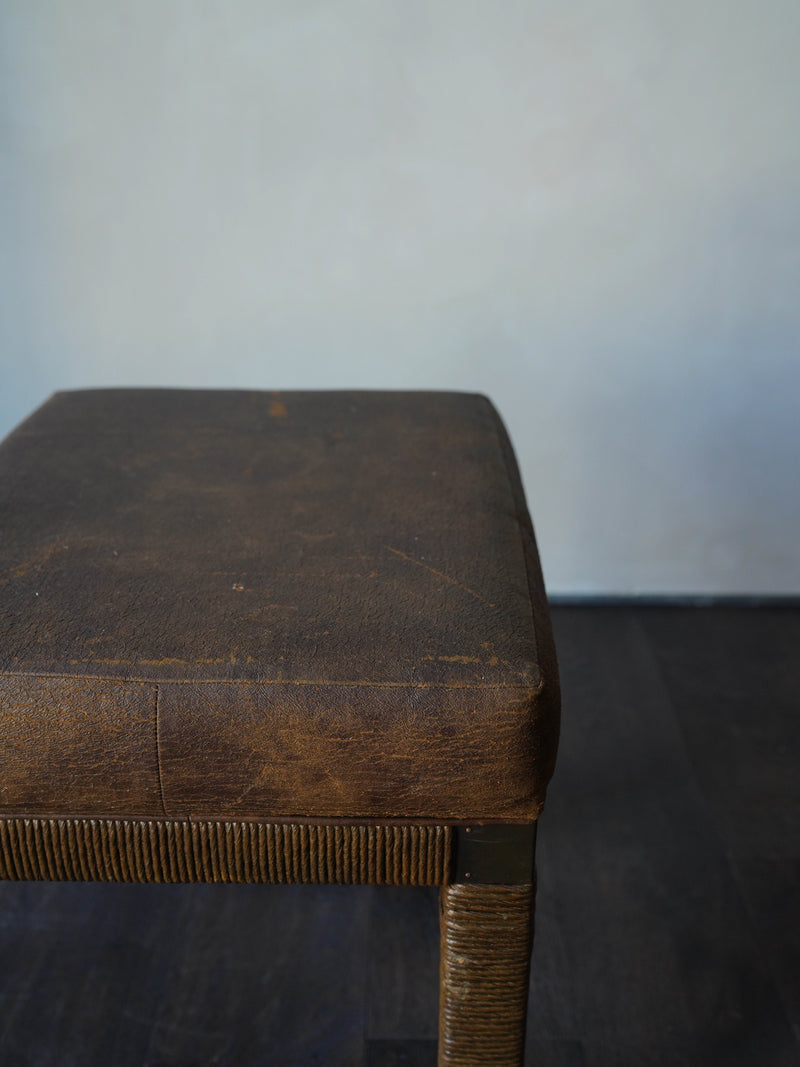 Leather Bench