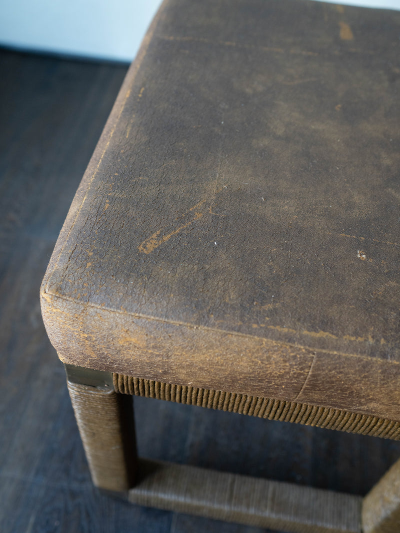 Leather Bench