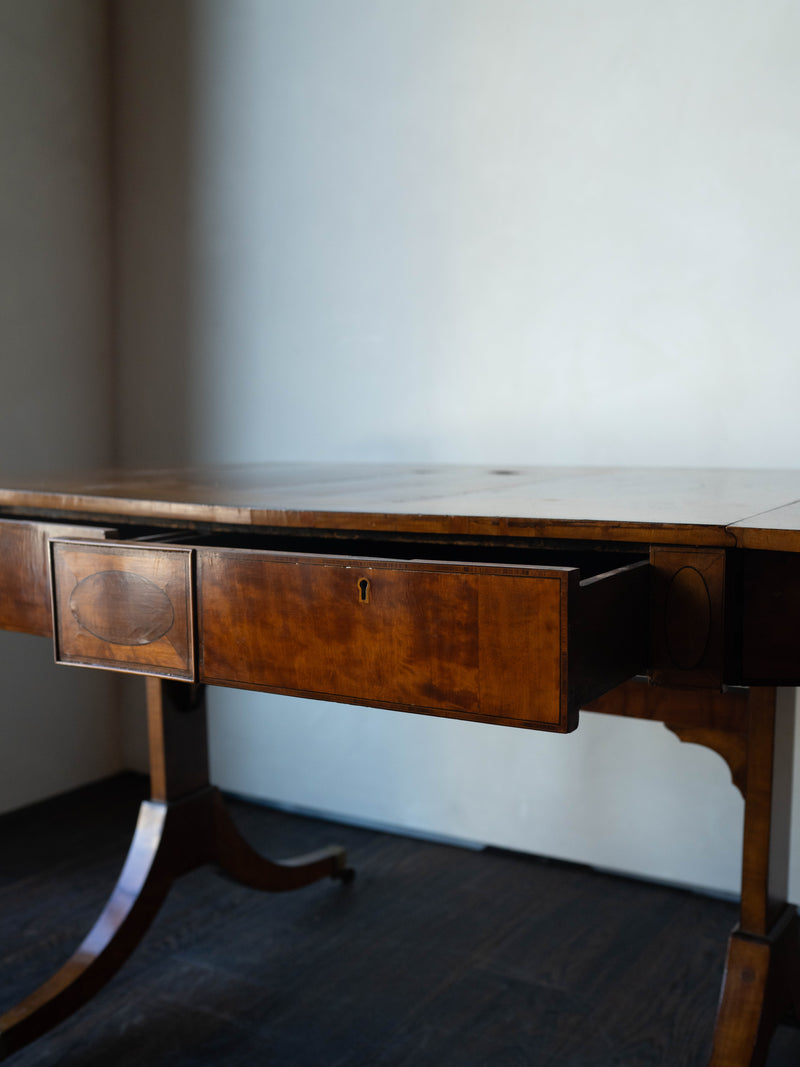 Antique Regency Drop Leaf Table